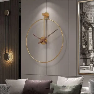 Markkevin Metal Wall Clock